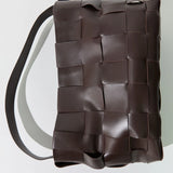 St Agni Woven Mini Tote | Chocolate (PRE-ORDER)