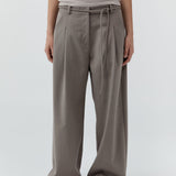 St Agni Tailored Barrel Pants | Light Taupe (PRE-ORDER)
