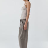 St Agni Tailored Barrel Pants | Light Taupe (PRE-ORDER)