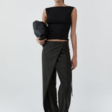St Agni Wrap Rouleau Pants | Umber (PRE-ORDER)