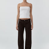 St Agni Canvas Carpenter Jeans | Bark (PRE-ORDER)