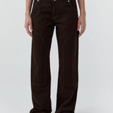 St Agni Canvas Carpenter Jeans | Bark (PRE-ORDER)