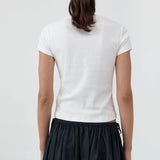 St Agni Organic Cotton Baby Tee | White (PRE-ORDER)