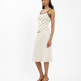 With Harper Lu Midi Skirt Mesh | Polka Dot (PRE-ORDER)