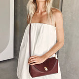 Vestirsi Sloane Leather Convertible Clutch | Bordeaux