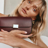 Vestirsi Isla Leather Shoulder Bag | Bordeaux