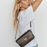 Vestirsi Isla Leather Shoulder Bag | Dark Chocolate