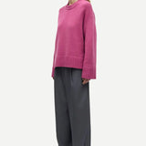 Samsoe Samsoe Sakeiku Sweater | Red Violet