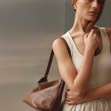 Vestirsi Eden Leather Shoulder Bag | Mocha