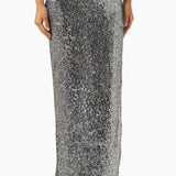 Alohas Misi Shimmer Skirt | Silver