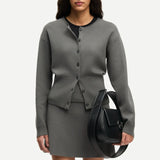 Samsoe Samsoe SaAnne Cardigan | Gunmetal