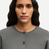 Samsoe Samsoe SaAnne Cardigan | Gunmetal