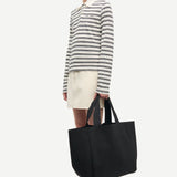 Samsoe Samsoe Sadonell LS Polo | Egret St. (PRE-ORDER)