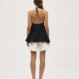 Marle Paisley Top | Black