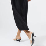 St Agni Thong Detail Heel | Off White