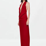 Misha Vanessa Jersey Dress | Cherry