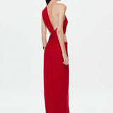 Misha Solstice Cupro Dress | Cherry (PRE-ORDER)