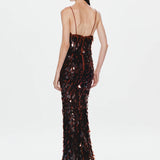 Misha Sapphire Sequin Maxi Dress | Fig