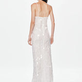 Misha Sapphire Sequin Maxi Dress | Ivory (PRE-ORDER)