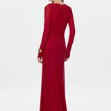 Misha Irena Mesh Dress | Cherry