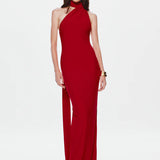 Misha The Nicolette Jersey Dress | Cherry