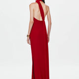 Misha The Nicolette Jersey Dress | Cherry