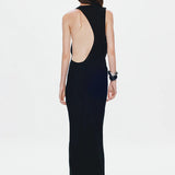 Misha The Cascada Draped Dress | Black (PRE-ORDER)