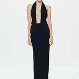 Misha Vanessa Jersey Dress | Black