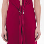 THE 'DONNA' SATIN DRESS