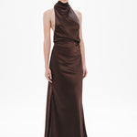 THE 'CAMERON' SATIN DRESS