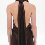 THE 'CAMERON' SATIN DRESS