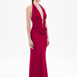 THE 'CELINE' SATIN DRESS