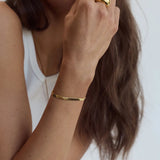 Cendré Beau Snake Bracelet | 18K Gold