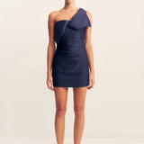 Shona Joy Otis Twist Knot Mini Dress | Midnight