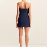 Shona Joy Otis Twist Knot Mini Dress | Midnight