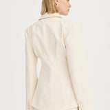 Solaqua The Emery Blazer | Ivory