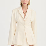 Solaqua The Emery Blazer | Ivory