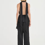 Solaqua The Stella Necktie | Noir Polka