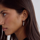 Cendré Monte Earrings | Silver