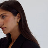 Cendré Monte Earrings | 18K Gold