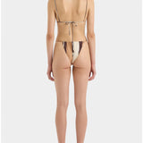 SIR. Mahogany String Brief | Cantina Stripe