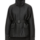 Camilla and Marc Escher Logo Jacquard Anorak | Black (PRE-ORDER)