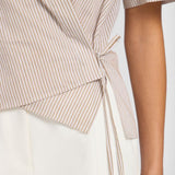 Viktoria & Woods Chaplain Shirt | Cosmos Stripe