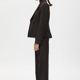Saxony Fitted Cropped Blazer