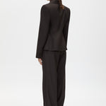 Saxony Fitted Cropped Blazer
