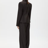 Saxony Fitted Cropped Blazer
