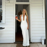 Misha Alusia Maxi Dress | White