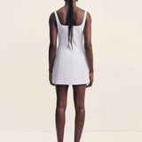 Shona Joy Otis Square Neck Mini Dress | Sky