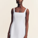 Shona Joy Otis Square Neck Mini Dress | Sky