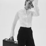 Shé Societe Jackie Shirt | White Cotton